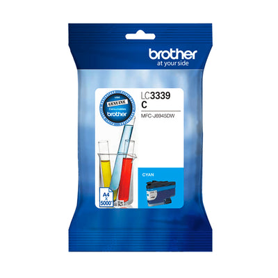 Brother LC3339XLC - LC3339XLC XXL CYAN HIGH YIELD INK CART