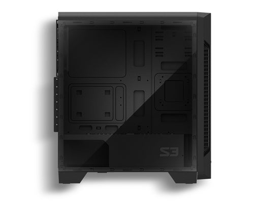 S3 - Zalman S3 ATX Black Mid Tower Case