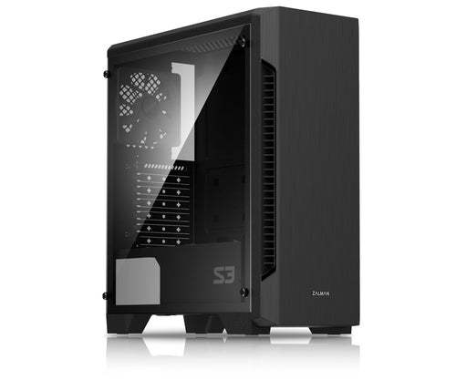 S3 - Zalman S3 ATX Black Mid Tower Case