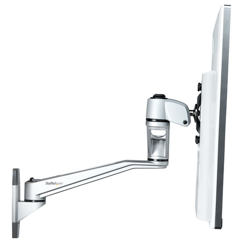 StarTech.com ARMWALLDSLP - Long Wall Mount Monitor Arm - 34in VESA