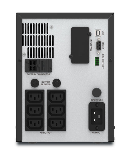 SMV3000CAI - APC EASY UPS (SMV), 3000VA, IEC(6), USB, LCD, TOWER, 2YR WTY (BF)