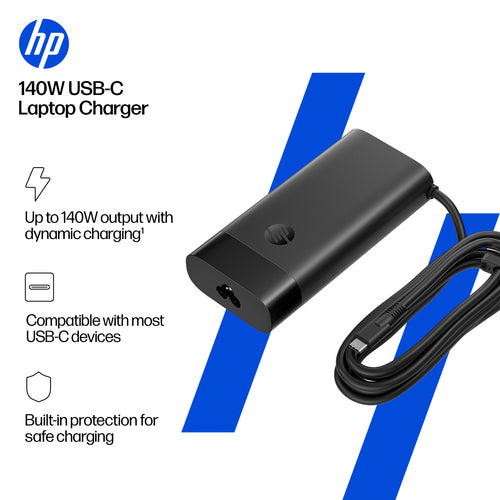 HP USB-C 140W Laptop Charger