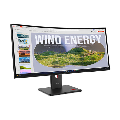 Lenovo 64AEGAR1AU - T34WD-40 34IN WQHD (HDMI+DP+USB-C) 3YR