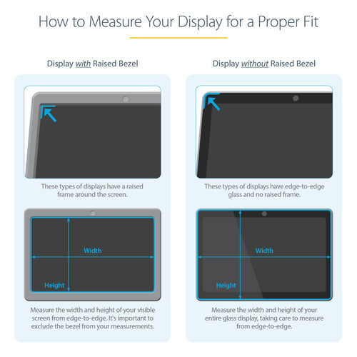 STARTECH.COM 14IN LAPTOP PRIVACY SCREEN,ANTI-GLARE BLUE LIGHT FILTER,SP,MATTE/GLOSSY,TAA 2
