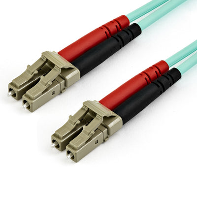 StarTech.com 450FBLCLC15 - Cable - 15m OM4 LC/LC Fiber Optical Cord