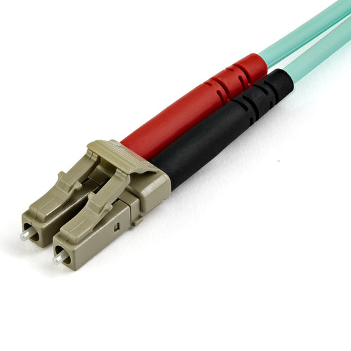 StarTech.com 450FBLCLC15 - Cable - 15m OM4 LC/LC Fiber Optical Cord