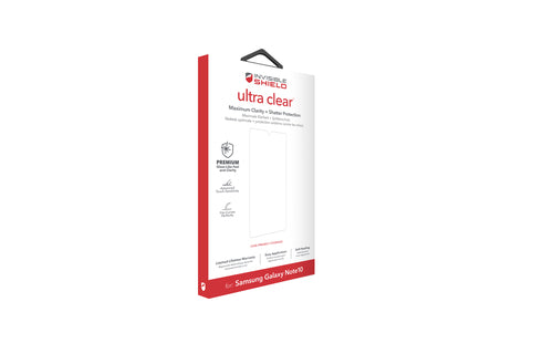 200204010 - Zagg InvisibleShield Ultra Clear Screen Protector- Note10