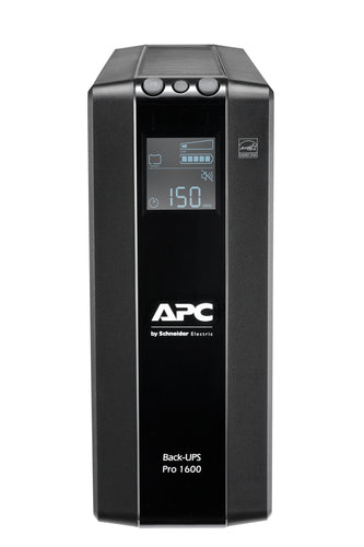 APC BR1600MI - BACK UPS PRO BR 1600VA, 8 OUTLETS, AVR, LCD INTERFACE