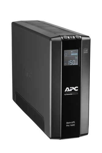 APC BR1600MI - BACK UPS PRO BR 1600VA, 8 OUTLETS, AVR, LCD INTERFACE
