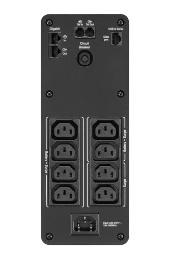 APC BR1600SI - Back UPS Pro BR 1600VA. Sinewave.8 Outle