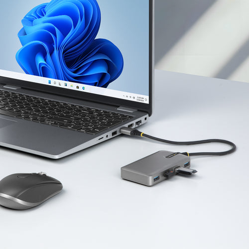 StarTech.com 5G4AB-USB-A-HUB - 4-Port USB Hub 5Gbps Bus Powered
