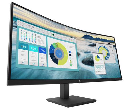 HP P34hc G4 34 inch WQHD USB-C Curved Monitor