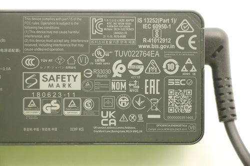 IBM Power Adapter AC 65W 20VDC 3.25A USB Type-C Output - C6 3-Pin AC Input - FRU