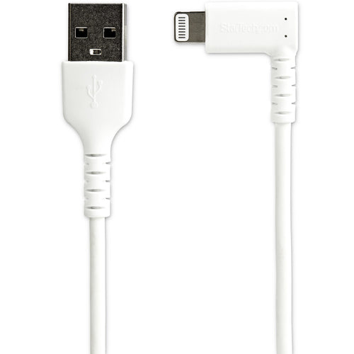 StarTech.com RUSBLTMM2MWR - Cable - White Angled Lightning to USB 2m