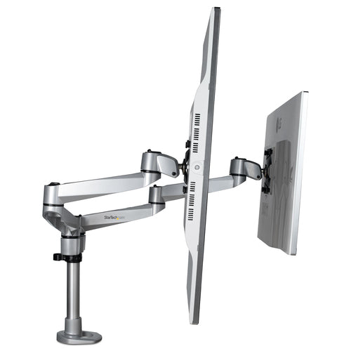STARTECH.COM DESK MOUNT DUAL MONITOR ARM PREMIUM ARTICULATING MOUNT 30" 10 YR