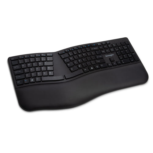 KENSINGTON K75401US - PRO FIT ERGONOMIC WLESS KEYBOARD - BLACK
