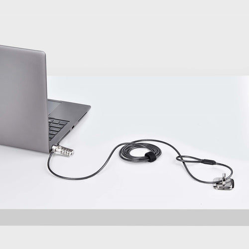 StarTech.com SSTDC4D-LAPTOP-LOCK - Slim K-Slot 1.5m Cable Lock For Laptop