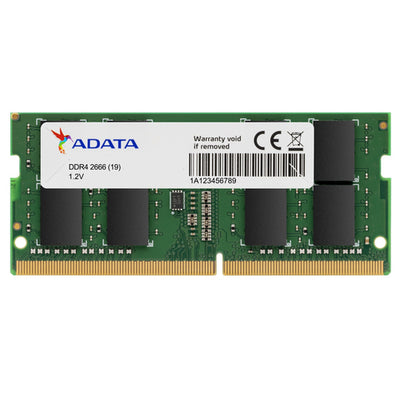 AD4S266638G19-B - ADATA 8GB DDR4-2666 1024X8 SODIMM Lifetime wty