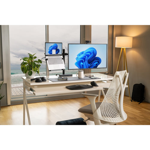 KENSINGTON K55409WW - SmartFit Ergo Dual Extended Monitor Arm