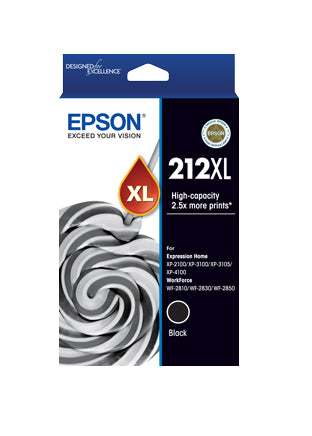 Epson C13T02X192 - 212XL BLACK INK