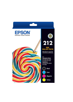 Epson C13T02R692 - 212 STD VALUE PACK