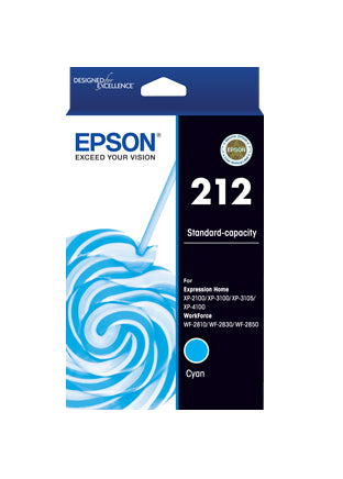 C13T02R292 - Epson 212 Tintenpatrone Cyan