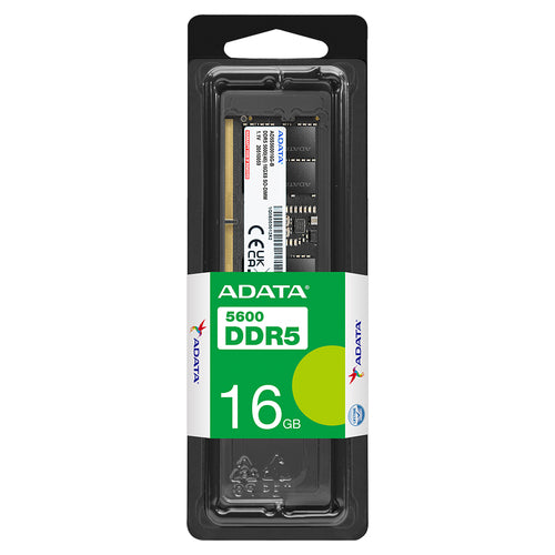 AD5U560016G-B - ADATA 16GB DDR5-5600 RAM U-DIMM Lifetime wty