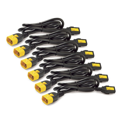 APC AP8702S-WWX590 - POWER CORD KIT (6 EA) LOCKING C13 TO C14