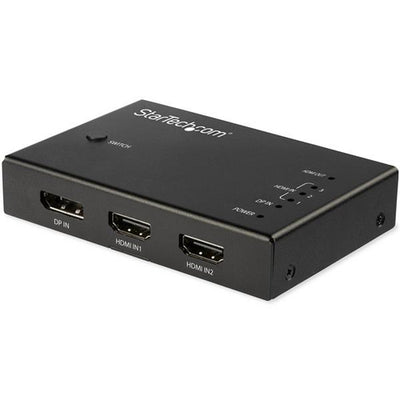 StarTech.com VS421HDDP - Video Switch - HDMI / DisplayPort - 4K60