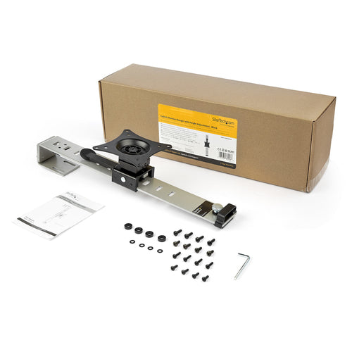 STARTECH.COM CUBICLE MONITOR MOUNT 34" VESA- ADJUSTABLE CUBICLE WALL HANGER 5 YR