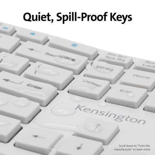 KENSINGTON K75407US - PROFIT ERGO WLESS KEYBOARD + MOUSE -GREY