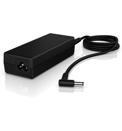 W5D55AA - HP Power Adapter AC 90W 4.5mm Tip R/A 19VDC Output - C6 3-Pin AC Input
