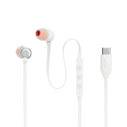 JBLT310CWHT - JBL TUNE 310 USBC HEADPHONES WHITE