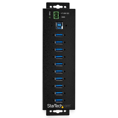StarTech.com HB30A10AME - 10 Port USB 3.0 Hub Powered - Industrial