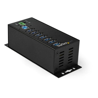 StarTech.com HB30A7AME - USB 3.0 Hub - 7pt Indst. w/ Pwr Adtpr