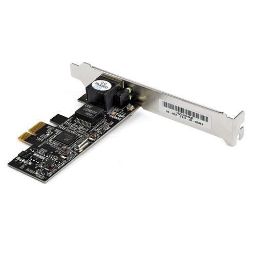 ST2GPEX - STARTECH.COM 1 PORT 2.5GBPS 2.5GBASE-T PCIE NETWORK CARD X1 PCIE, 2 YR