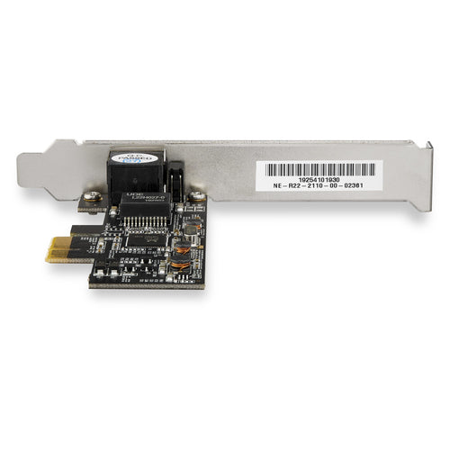 ST2GPEX - STARTECH.COM 1 PORT 2.5GBPS 2.5GBASE-T PCIE NETWORK CARD X1 PCIE, 2 YR