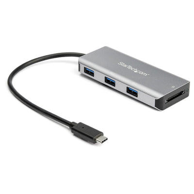 StarTech.com HB31C3ASDMB - USB-C HUB - 3PORT - 3X USBA SD READER