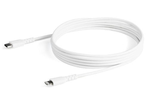 StarTech.com RUSBCLTMM2MW - Cable - USB C to Lightning Cable 2m