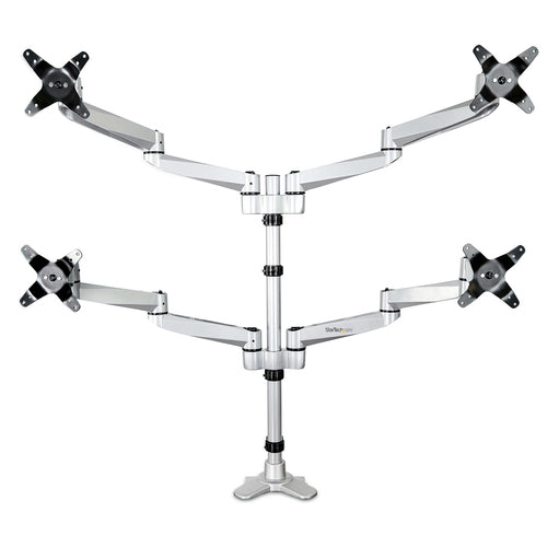 StarTech.com ARMQUADPS - Monitor Mount - Quad Monitor Desk Mount