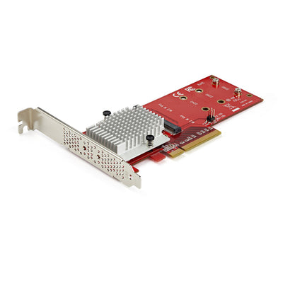 StarTech.com PEX8M2E2 - Dual M.2 PCIe SSD Adapter - x8 PCIe 3.0