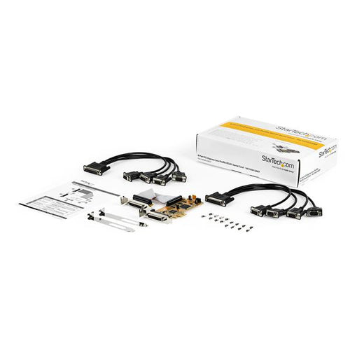 StarTech.com PEX8S1050LP - Serial Card - 8-Port PCIe - Low Profile