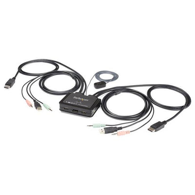 StarTech.com SV211DPUA4K - KVM Switch - DisplayPort - 4k 60Hz