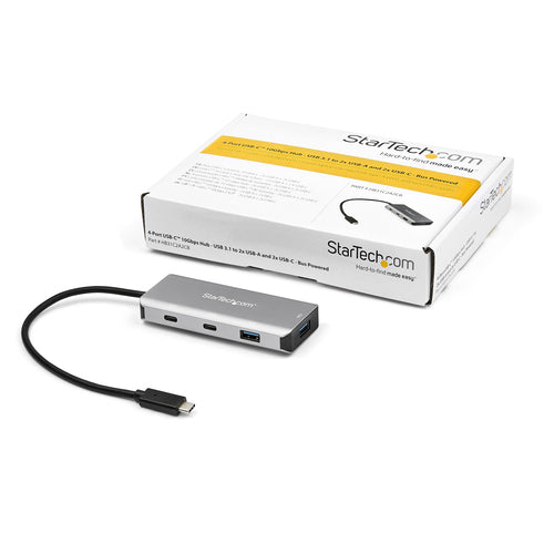 StarTech.com HB31C2A2CB - USB-C HUB - 4PORT - USBC A