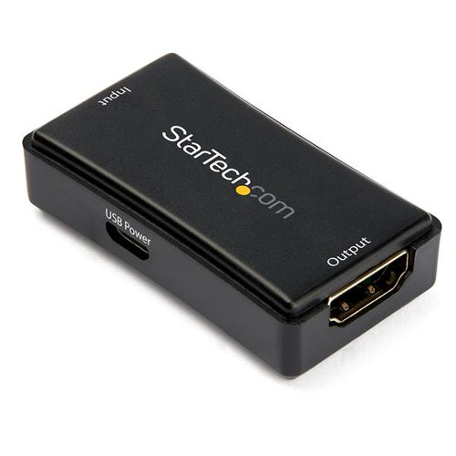 StarTech.com HDBOOST4K2 - Signal Booster - HDMI - 4K60 - USB Power