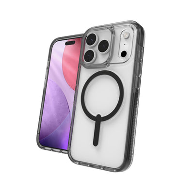 702318910 - ZAGG Santa Cruz Snap Case, Apple 17 Pro, Jet Black (v1) - iPhone 17 Pro