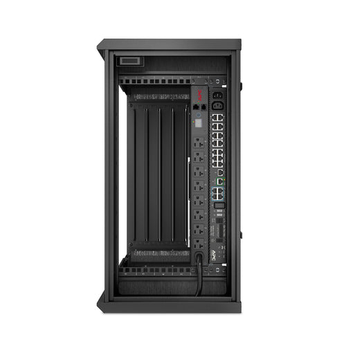 NETSHELTER WX 6U LOW-PROFILE WALL MOUNT ENCLOSURE 230V FANS