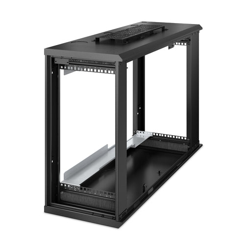 NETSHELTER WX 6U LOW-PROFILE WALL MOUNT ENCLOSURE 230V FANS