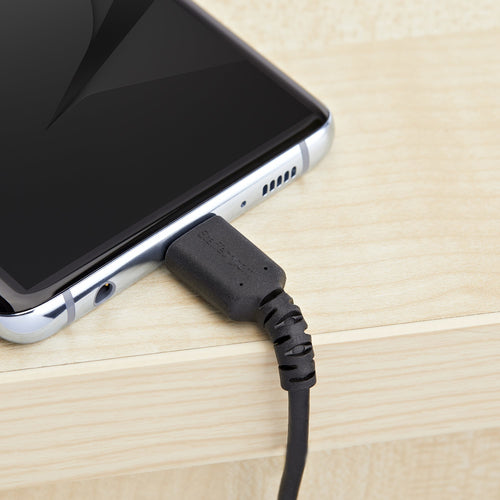 StarTech.com RUSB2AC2MB - Cable - Black USB 2.0 to USB C Cable 2m