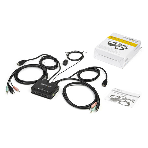 StarTech.com SV211HDUA4K - KVM Switch - HDMI - 4k 60Hz